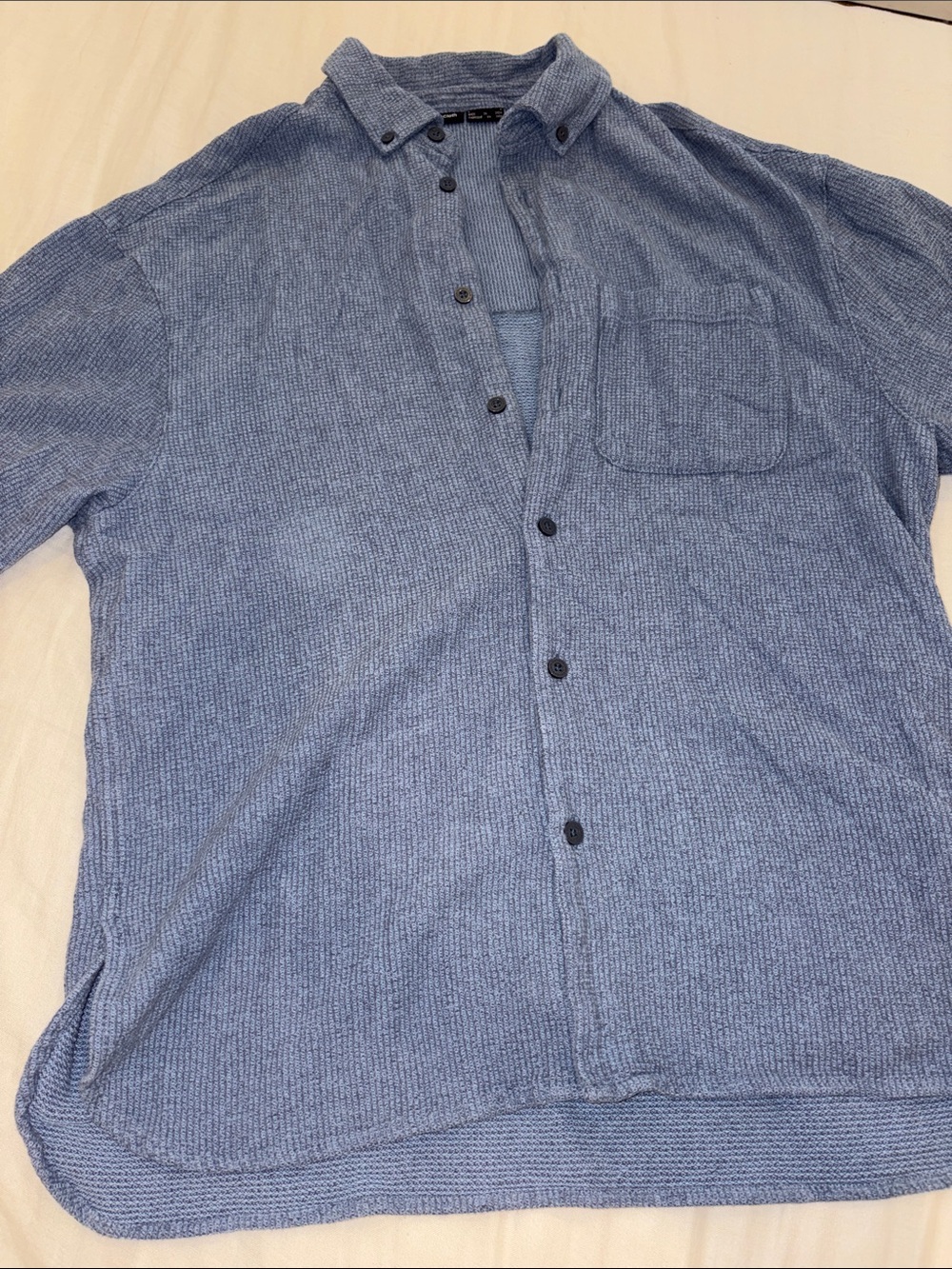 Urban Outfitters Standard Cloth Blue Button Up Shirt